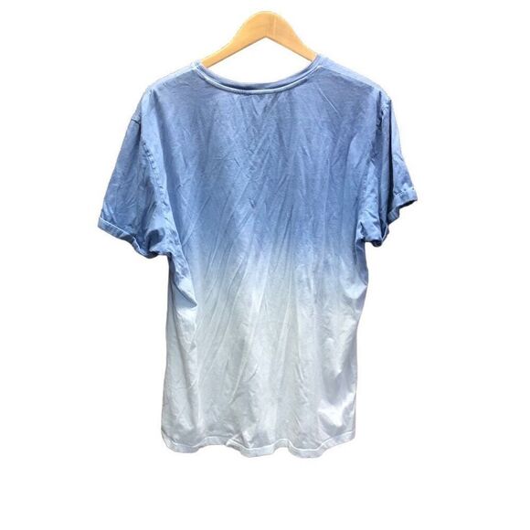 Collin's Deep Ocean Made Me Tough Man XXL T-Shirt Ombre Blue and White - Picture 2 of 4